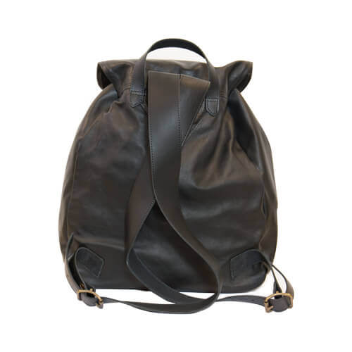 Familjesäcken leather backpack 2